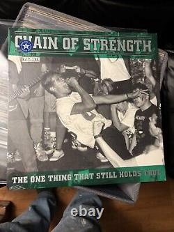 Chain Of Strength / The One Thing That Still Holds True Green LP Revelation