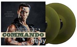 Commando Ost 2-lp Green Fatigue Vinyl James Horner Ltd Ed Of 300 New