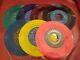Complete Set Of 1949 Rca Victor 45 Rpm Records In All 7 Original Colors