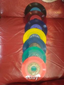 Complete Set of 1949 RCA Victor 45 rpm Records In All 7 Original Colors