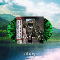 Corp Palm Mall Mars Remastered Green Black Splatter LP Vaporwave