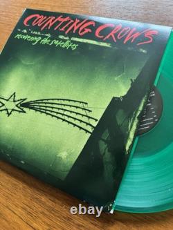 Counting Crows Recovering The Satellites 2 LP Green Color Vinyl NM OOP Rock RARE