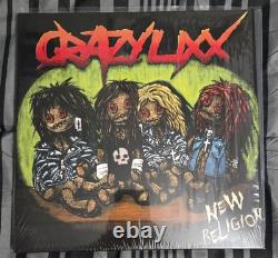 Crazy Lixx-New Religion Vinyl In Shrink Transparent Green Vinyl