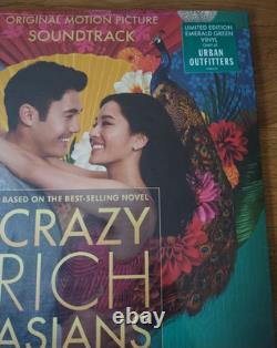 Crazy Rich Asians Movie Soundtrack 2018 EMERALD GREEN Vinyl Record LP NEW SEALED