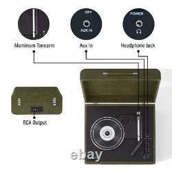 Crosley Mercury Vinyl Record Player Turntable Green