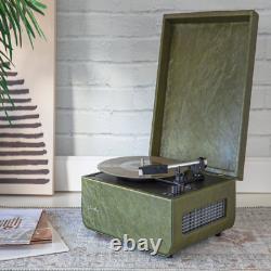 Crosley Mercury Vinyl Record Player Turntable Green