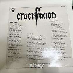 Crucifixion Green Eyes Neat 37 Records LP Vinyl 1984 UK