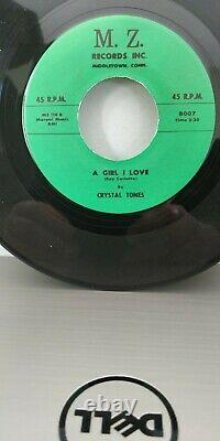 Crystal tones original pressing Record from 1959 and also a repress in near mint
