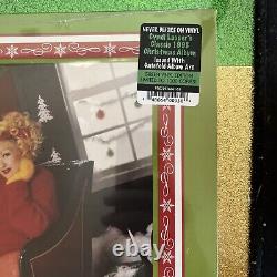 Cyndi Lauper Hand Signed Photo & Merry Christmas. Nice Life Green Vinyl Record