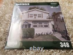 DARINGER 348 INSTRUMENTALS VOL. 1 Signed Green Vinyl Record LP