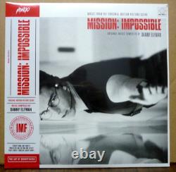 Danny Elfman MISSION IMPOSSIBLE Soundtrack Red/Green Split Color Vinyl 2-LP NEW