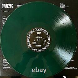 Danzig Danzig DEF 24208 EU Brand New GREEN LP Misfits Samhain