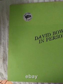 David Bowie In Person LP Green Vinyl