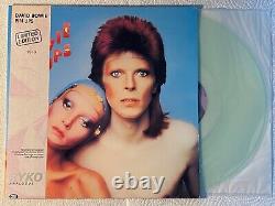 David Bowie Pin Ups US Rykodisc CLEAR GREEN vinyl LP 1990