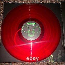 Deadmau5 4x4=12 Red Green 2xLP Vinyl NM RARE /1000 OOP Sold Out 2016 Mau5trap