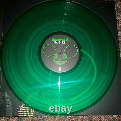 Deadmau5 4x4=12 Red Green 2xLP Vinyl NM RARE /1000 OOP Sold Out 2016 Mau5trap