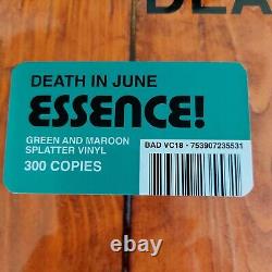 Death In June ESSENCE SIGNED! / Blood Axis / Current 93 / Der Blutharsch