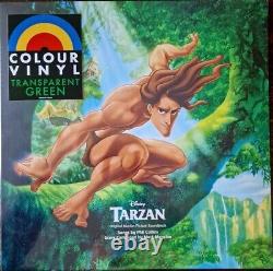 Disney's Tarzan Lp Extremely Rare Limited Edition Green Vinyl New