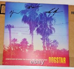 Dogstar Somewhere Between The Power Lines Leaf Green Keanu Reeves SIGNED Vinyl