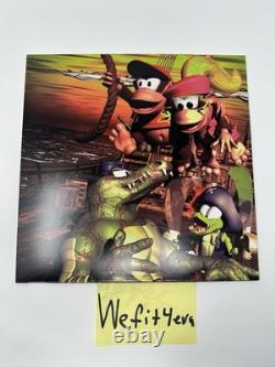 Donkey Kong Country 2 Vinyl LP Record VGM DKC GREEN Diddy Super Nintendo SNES