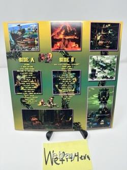 Donkey Kong Country 2 Vinyl LP Record VGM DKC GREEN Diddy Super Nintendo SNES