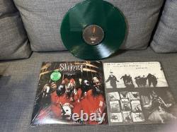 Early Press SLIPKNOT Self Titled SLIME GREEN COLORED VINYL Original 1999