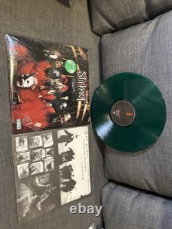 Early Press SLIPKNOT Self Titled SLIME GREEN COLORED VINYL Original 1999