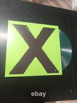 Ed Sheeran X Dark Green Limited Edition Vinyl Record Album