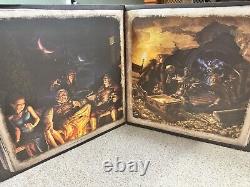 Elder Scrolls Online Vinyl Record Soundtrack 4 LP Box Set Green Bethesda USED