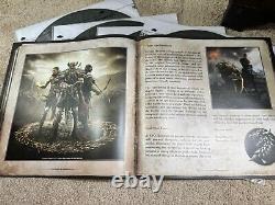 Elder Scrolls Online Vinyl Record Soundtrack 4 LP Box Set Green Bethesda USED