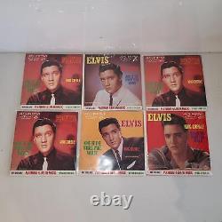 Elvis Presley DME 11803 King Creole LOT w 6X Vinyl Record White Blue Clear Green