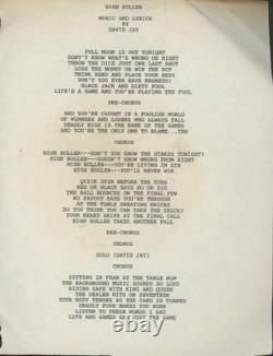 Emerald High Roller / Ladies Of The Night Private Press Metal 45