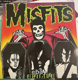 Evilive Misfits Evil Live Green Vinyl Original