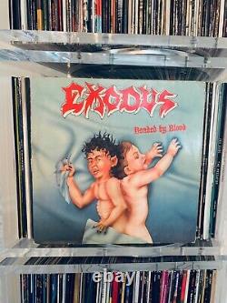 Exodus. Bonded By Blood. Vinyl Record. Green Labels. Combat MX 8019 Pantera