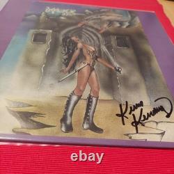 Exxplorer Symphonies Of Steel(rare Green Vinyl Lp) Signed Purple Cover