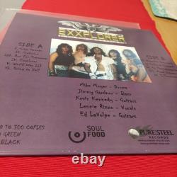 Exxplorer Symphonies Of Steel(rare Green Vinyl Lp) Signed Purple Cover