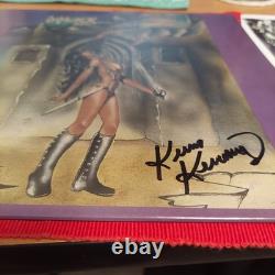 Exxplorer Symphonies Of Steel(rare Green Vinyl Lp) Signed Purple Cover