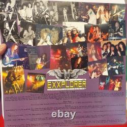 Exxplorer Symphonies Of Steel(rare Green Vinyl Lp) Signed Purple Cover