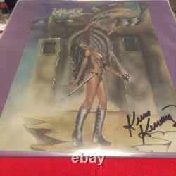 Exxplorer Symphonies Of Steel(rare Green Vinyl Lp) Signed Purple Cover