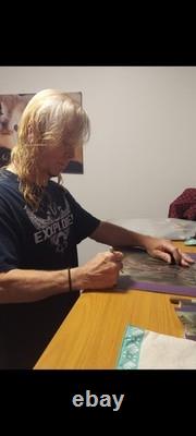 Exxplorer Symphonies Of Steel(rare Green Vinyl Lp) Signed Purple Cover
