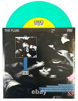 FLUID NIRVANA 7 Candy Live/Molly's Lips Green Vinyl Sub Pop Singles Club RARE