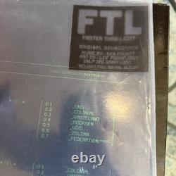 FTL Faster Than Light 2LP iam8bit Original 2016 Pressing Black Red Green Splattr