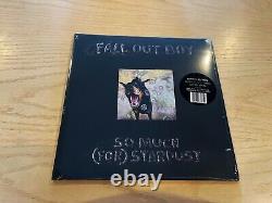 Fall Out Boy SO MUCH (FOR) STARDUST VINYL Only 2000 Gre en Glow In ThedDark