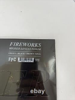 Fireworks Higher Lonely Power LP /350 Green Brown Black Tricolor Vinyl IN HAND