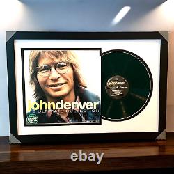 Framed John Denver His Ultimate Collection Green Vinyl