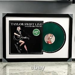 Framed Taylor Swift One for the Swifties Green Vinyl