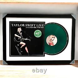 Framed Taylor Swift One for the Swifties Green Vinyl