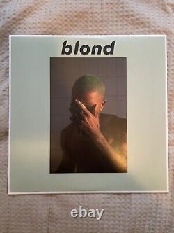 Frank Ocean Blond Green Cover (Blue Vinyl) Brand New