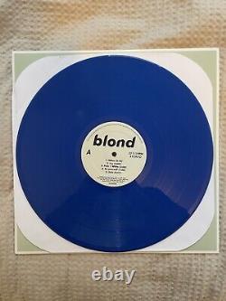 Frank Ocean Blond Green Cover (Blue Vinyl) Brand New