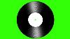 Free Green Screen Effect Spinning Record